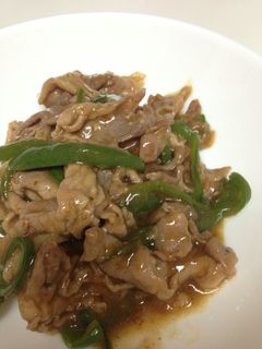 豚肉とピーマンの中華風炒め-レシピのメイン写真
