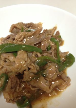 豚肉とピーマンの中華風炒め-レシピのメイン写真