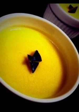 ハロウィン＊濃厚かぼちゃココナッツプリン-レシピのメイン写真