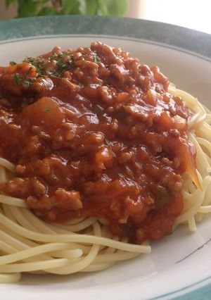 ジンジャーミートソース-レシピのメイン写真