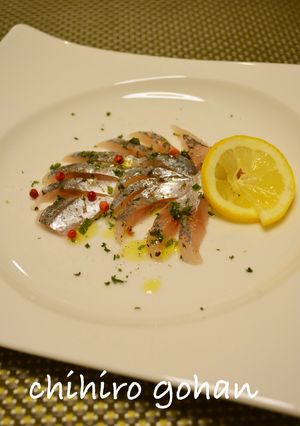 鯵のカルパッチョ-レシピのメイン写真