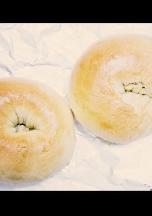 【一人ごはん】ハード系ベーグル-レシピのメイン写真