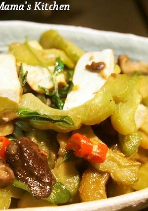 ゴーヤと豆腐のタイ風炒め-レシピのメイン写真