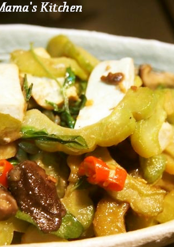 ゴーヤと豆腐のタイ風炒め-レシピのメイン写真