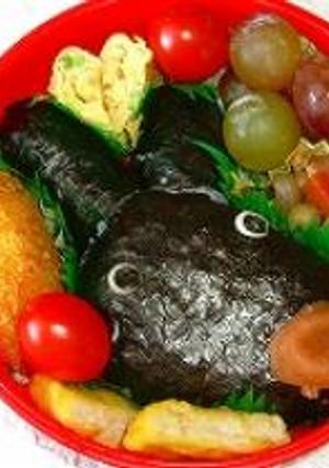 「リサとガスパール」のガスパール弁当♪-レシピのメイン写真