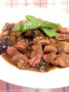 鶏ももとなすのやわらか甘辛煮-レシピのメイン写真