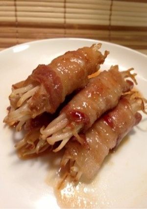 もやし豚バラ巻き♪お弁当、BBQ-レシピのメイン写真