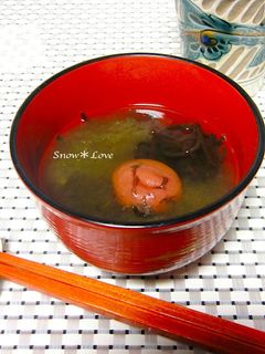 母の作る☆とろろ昆布と塩こんぶのお吸い物-レシピのメイン写真