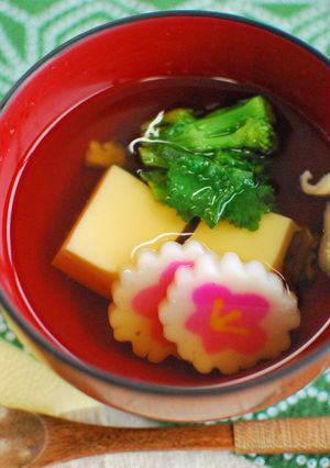 かんたん!!卵豆腐のすまし汁-レシピのメイン写真