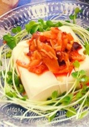 きのこラ〜油の冷や奴のせ-レシピのメイン写真