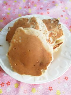 餅入り♡もっちもち♡ホットケーキ-レシピのメイン写真