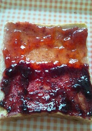 Ｗジャムトースト-レシピのメイン写真