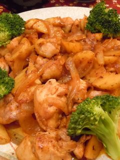 ごはんがすすむ!鶏じゃがBBQソース炒め-レシピのメイン写真