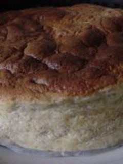 ◆ふわっしっとり♪バナナスフレケーキ◆-レシピのメイン写真