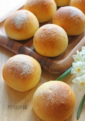 オリーブオイルでふんわり✿ころころ丸パン-レシピのメイン写真