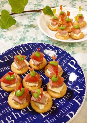 SPAM ピンチョス-レシピのメイン写真