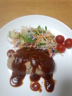 ミートローフはレンジで作る-レシピのメイン写真