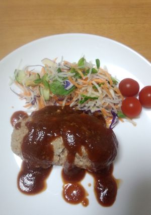 ミートローフはレンジで作る-レシピのメイン写真
