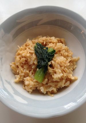 【朝チキンラーメン】チキラーおかゆ-レシピのメイン写真