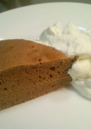 トースターでふわり☆チョコスポンジケーキ-レシピのメイン写真