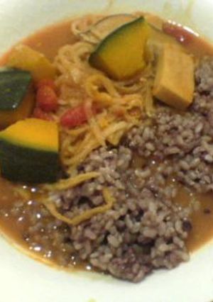 切り干し大根とかぼちゃのマクビカレー-レシピのメイン写真