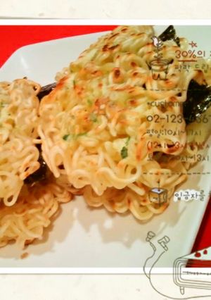 B級らー麺バーガーwith沢庵チーズ☆-レシピのメイン写真