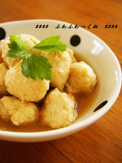 ふわふわしっとり♥とろける優しい鶏団子-レシピのメイン写真