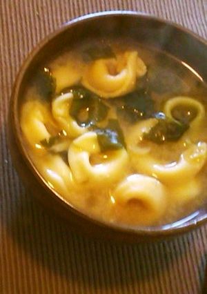 パスタ in 味噌汁-レシピのメイン写真