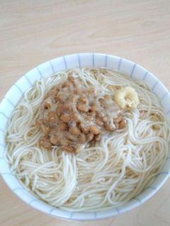 納豆入り煮麺-レシピのメイン写真