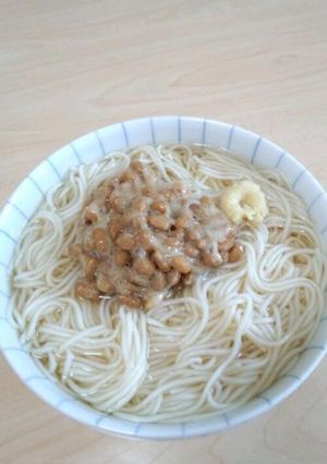 納豆入り煮麺-レシピのメイン写真