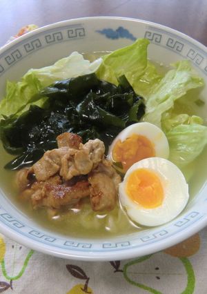 暑い夏には、冷たいラーメン-レシピのメイン写真