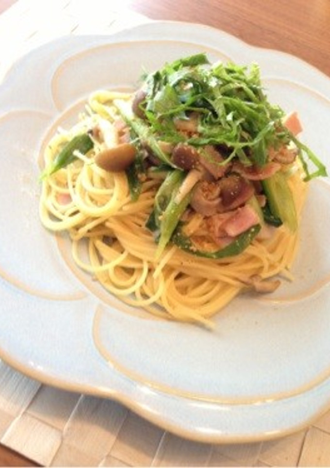 きのこの和風パスタ♪-レシピのメイン写真