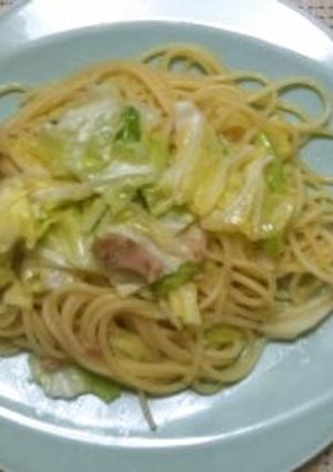お手軽！キャベツとツナの柚風味パスタ-レシピのメイン写真