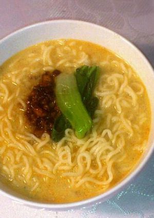 変身★塩ラーメンで本格担々麺！-レシピのメイン写真