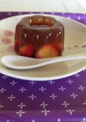 黒糖寒天いちご入り-レシピのメイン写真