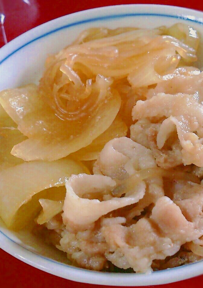 かさまし簡単豚丼-レシピのメイン写真