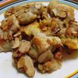 鶏もも肉とアーモンドスライスのピタカ