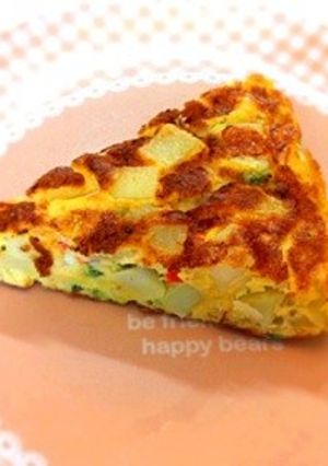 野菜嫌いな娘へ♥スパニッシュオムレツ-レシピのメイン写真