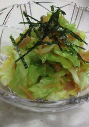 キャベツのなめたけ和え-レシピのメイン写真