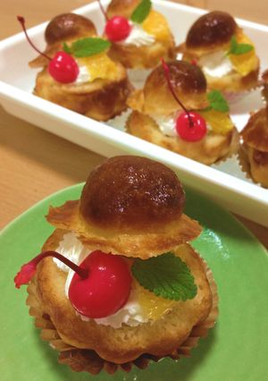 ブリオッシュで洋酒たっぷりサバラン-レシピのメイン写真