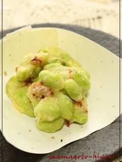 枝豆天-レシピのメイン写真