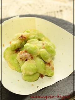 枝豆天-レシピのメイン写真