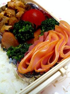 お弁当用!薄切りハムのマヨ包み♡-レシピのメイン写真