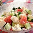 トマトと豆腐のコロコロサラダ♡