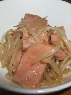 SPAMともやしの炒め物-レシピのメイン写真