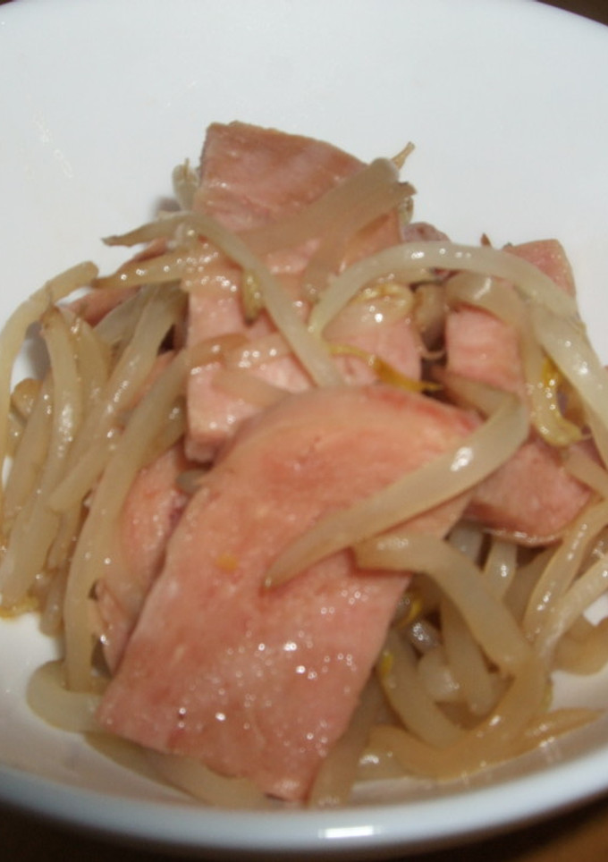 SPAMともやしの炒め物-レシピのメイン写真