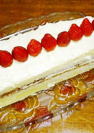 簡単！四角ショートケーキ～基本編～-レシピのメイン写真