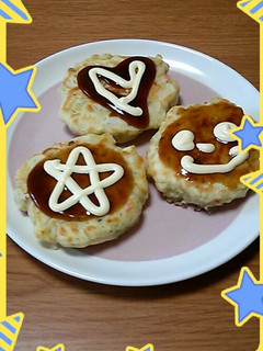♪子供に大人気♪じゃがいも入りお好み焼き-レシピのメイン写真