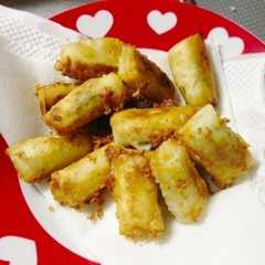 ささみ,大葉,チーズの餃子の皮巻♡-レシピのメイン写真