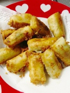 ささみ,大葉,チーズの餃子の皮巻♡-レシピのメイン写真